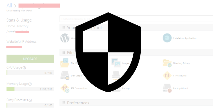 أساسيات في تأمين لوحة سي بانل(CPanel)