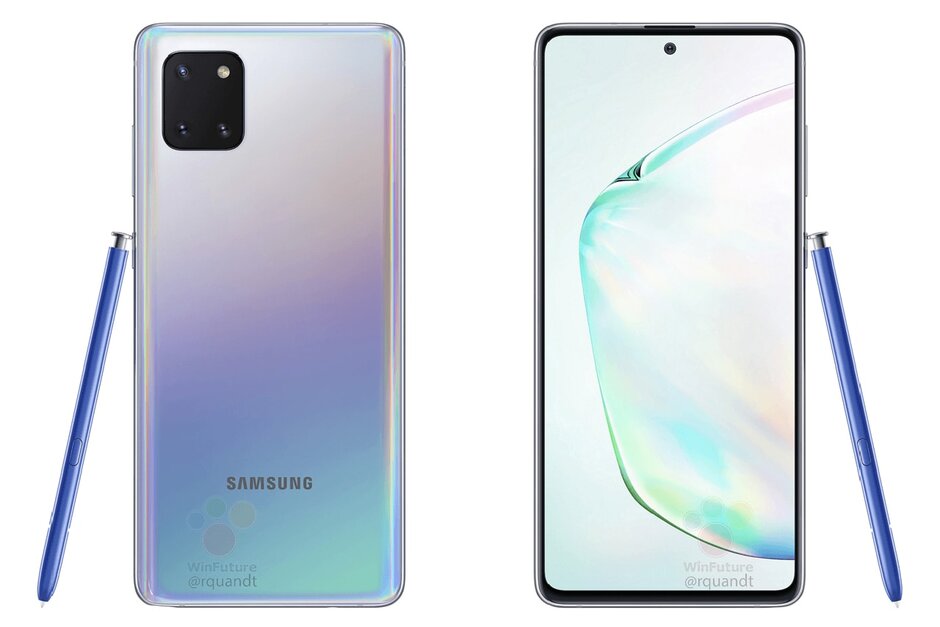 تسريب المواصفات الكاملة لهاتف Galaxy Note 10 Lite