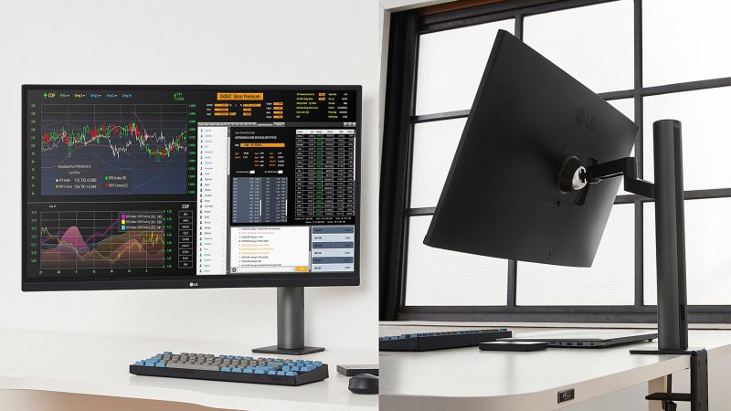 إل جي تكشف عن شاشة ذات مفصل دوار فريد من نوعه