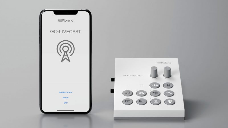 Go:Livecast من رولاند يعمل كأستوديو بث لهاتفك #CES2020