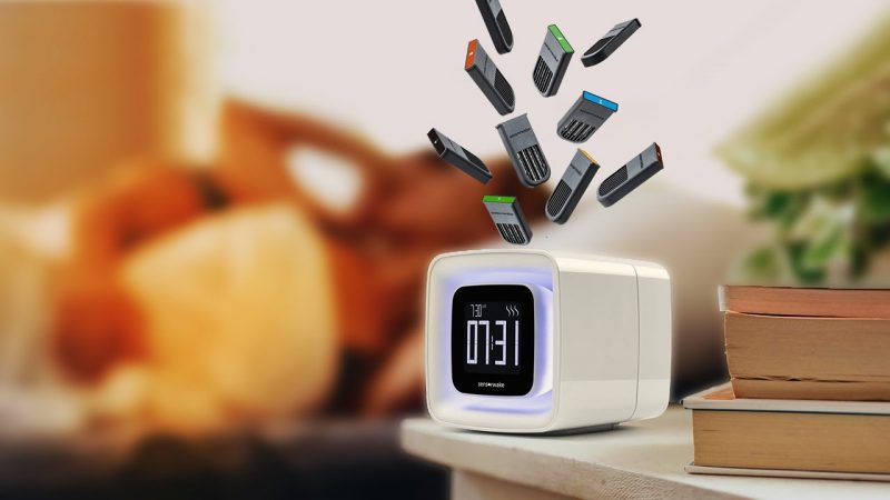 منبه olfactory ينشر الرائحة صباحًا ومساءًا #CES2029