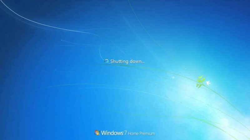 مشكلة في ويندوز 7 تمنع المستخدمين من إيقاف تشغيل أجهزتهم